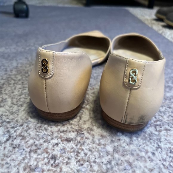 Cole Haan Cream Colored Flats with Pointed Toe - Picture 2 of 3